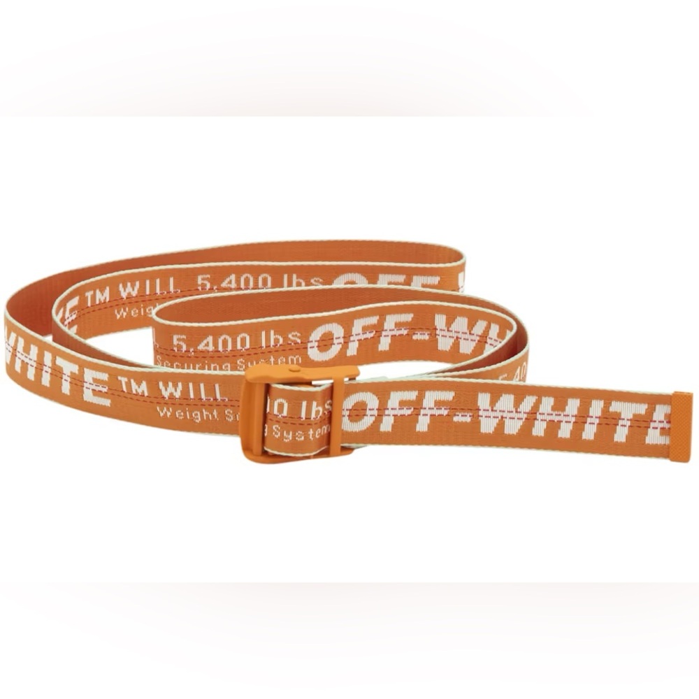 Off White Belt Orange 79.25” LONG